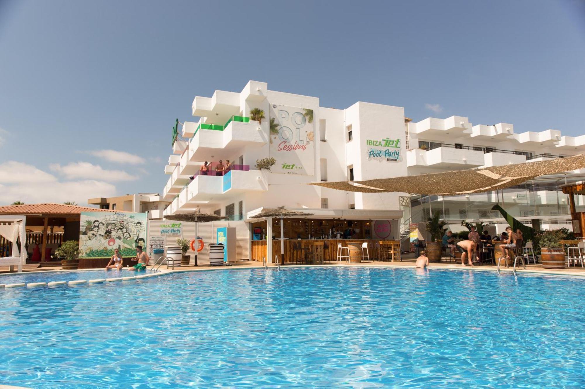 Apartamentos Jet - Adults Only Playa d'en Bossa Ngoại thất bức ảnh